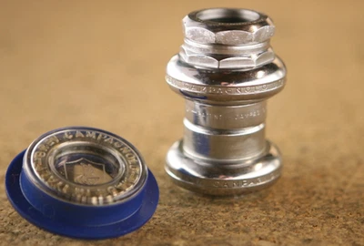 Vintage 70's 80's Campagnolo Nuovo Record 1" inch British threaded steel headset - Image 1 of 4