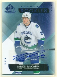 2015-16 Upper Deck SP Game Used Authentics Rookies Auto #128 JARED McCANN RC - Picture 1 of 2