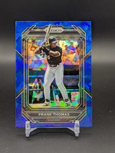 Frank Thomas 2023 Panini Prizm Blue Cracked Ice Prizm Parallel #177 - Bild 1 von 2