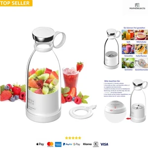 Mini Blender 350ml Tragbar USB wiederaufladbar Mixer für Smoothies & mehr - Bild 1 von 1