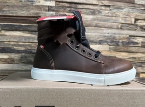 Botas de trabajo Mellow Walk Jessica para mujer 5,5 punta de acero cuña marrón nuevas con etiquetas - Imagen 1 de 8