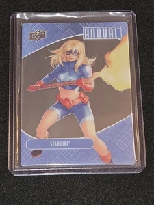 2023-24 UD DC Annual Stargirl Crystal Clear Plexiglass Parallel /10 #87 RARE - Picture 1 of 2