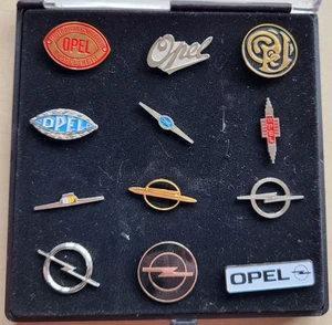 Opel set 12 Car pin badges - Picture 1 of 2