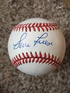 1961 Cincinnati Reds Gene Freese Autographed Signed Baseball JSA Authentic