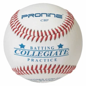 BÉISBOL DE PRÁCTICA DE BATEO PRONINE CBP UNIVERSITARIA (1 DOCENA) - Imagen 1 de 1