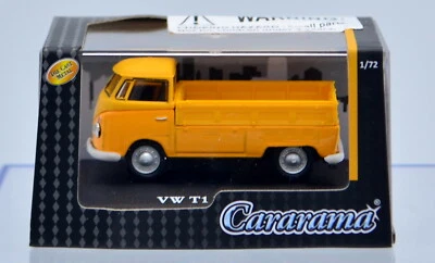 CARARAMA VW T1 PICKUP SCALA 1/72 IN METALLO - Immagine 1 di 2