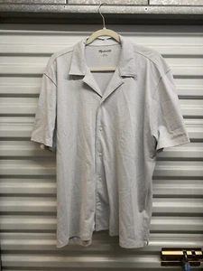 Madewell uomo manica corta grigio chiaro grande nuovo con etichetta - Foto 1 di 11