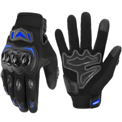 Guantes de moto para hombre mujer moto montar pantalla táctil guantes de dedo completo Foto 1 de 4