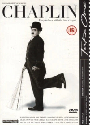 Chaplin DVD (2002) Robert Downey Jr., Attenborough (DIR) cert 15 Amazing Value - Image 1 of 2