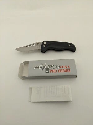 Meyerco Speedster Knife-Serated Stainless Blade-Item # MCSPEEDSRS - Image 1 of 4