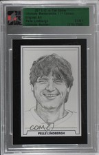 2011 ITG Ultimate Memorabilia 11th Edition Original Art 1/1 Pelle Lindbergh 0c3