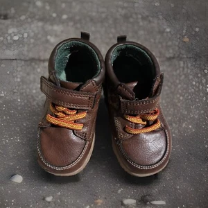 Carter’s Every Step Brown Boots Nixon Size 5M - Picture 1 of 9