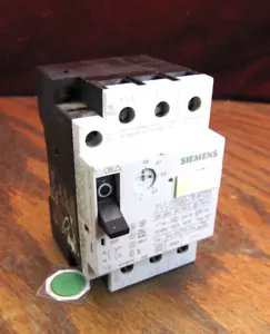 Interruptor protector de arranque de motor Siemens 0,6 - 1 amp 3VU1300-1MF00 - Imagen 1 de 4