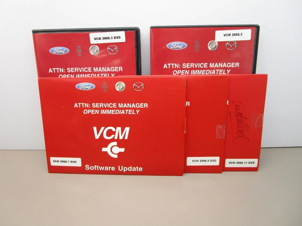 Rotunda VCM Software Update DVD Set  2008  IDS  PDS/PFM  MD Truck  3 5 7 9 11 - Image 1 of 4