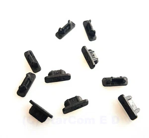 10x Staubschutz-Abdeckung Micro-USB Buchse Handy Smartphone Schutz-Kappe Stopfen - Bild 1 von 2
