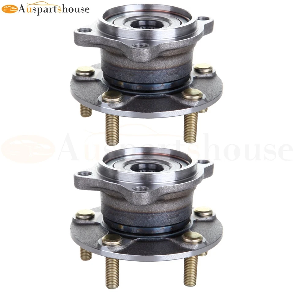 (2) Par de cojinetes y bujes de rueda trasera AWD para Mitsubishi Endeavor 2004-2011 Foto 1 de 4