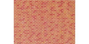 Faller 170608 Placa de pared, ladrillo, 250 x 125 mm, H0 - Imagen 1 de 1