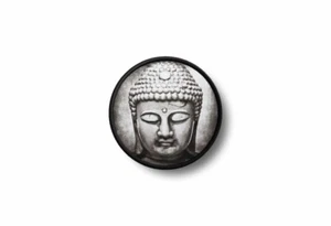 Patch Abzeichen gestickt Bordüre bedruckt Applikation Buddha Buddhist Yoga Hindu - Bild 1 von 1