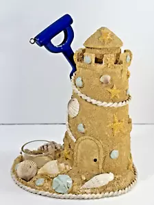 Yankee Candle TART WARMER "Sandcastle" #1091242 Seashells Nautical NO DISH - Picture 1 of 20