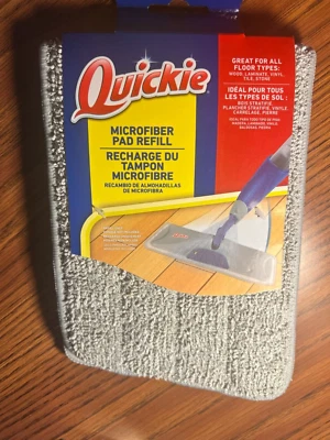 NEW, MIP - QUICKIE, Microfiber Mop Pad Refill, 1M19 - Image 1 of 3