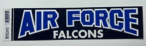Wincraft ~ AIR FORCE FALCONS Football ~ Bumper Sticker Decal - Picture 1 of 2