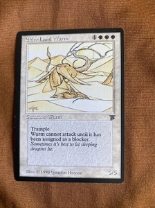 MTG -Elder Land Wurm - Legends-NM/ Magic the Gathering - Picture 1 of 5