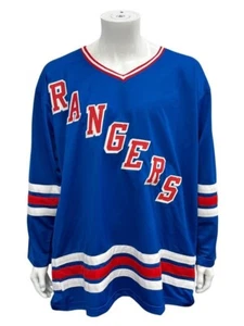 Authentic Mark Messier Autographed New York Rangers NHL Jersey Certified - Picture 1 of 3