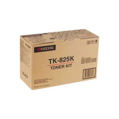 KYOCERA MITA Toner originale Kyocera TK-825K 1T02FZ0EU0 nero nuovo merce di seconda scelta