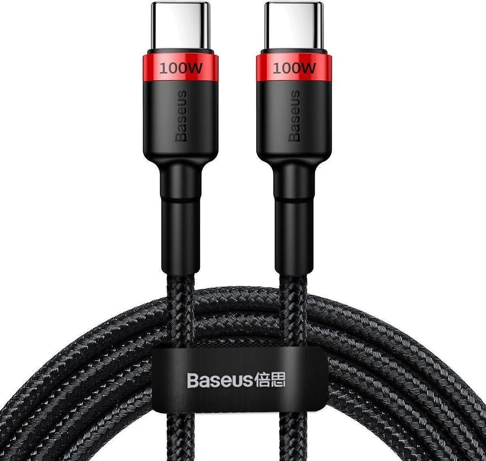 Baseus CATKLF-AL91 cavo USB 2 m USB C Nero (Baseus Cafule USB-C Cable 100W PD2.0 - Immagine 1 di 1