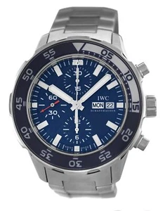 IWC Aquatimer Chronograph IW376710 Date Stainless Steel 44MM Men Automatic Watch - Picture 1 of 8