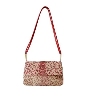 Bolso de Hombro BOTTEGA VENETA Rosa Estampado de Leopardo Pelo de Poni - Imagen 1 de 21