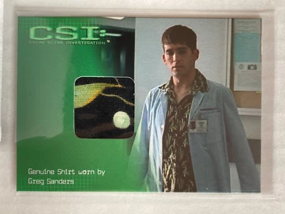 2003 CSI S1 Costumes #CSI-C4 Eric Szmanda as Greg Sanders's shirt  NS01R01A - Image 1 of 2