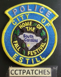 ESTILL, SOUTH CAROLINA POLICE SHOULDER PATCH SC - Picture 1 of 2