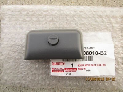 15-20 TOYOTA SIENNA LE XLE FLOOR CARPET MOULDING LOCK COVER MD-GRAY NEW 08010-B2 - Image 1 of 4