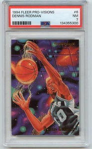 💥1994-95 Fleer Pro-Visions -DENNIS RODMAN- #6 San Antonio Spurs HOF PSA 7💥 - Bild 1 von 1