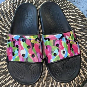 Bloque de burbujas Crocs Slide talla 8 nuevo sin etiquetas - Imagen 1 de 7