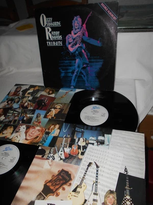 Ozzy Osbourne Randy Roads Tribute 1987 First Press A1 B1 C1 D1 Double LP NM VG+ - Image 1 of 4