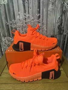 NIKE FREE METCON 6 HYPER CRIMSON/BLACK ADULT SIZE UK 7.5 EUR 42 FJ7127-801 - Picture 1 of 7