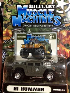 Muscle Machines H1 Hummer  -- GREEN  - BLOWER - - Picture 1 of 2