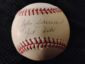 Andre Dawson "The Hawk" Signed OML Baseball - Montreal Expos - With HOF 2010 - Picture 1 of 2