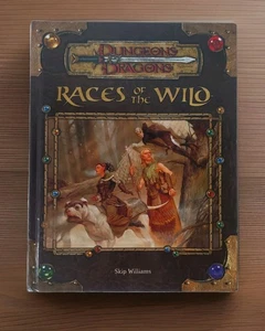 Dungeons & Dragons Races of the Wild 3.5 Edition d20 Hardcover   - Imagen 1 de 10
