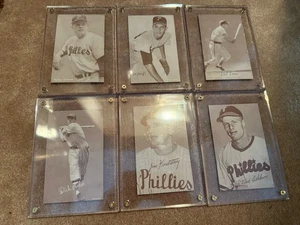 Lotto carte baseball Phillies Exhibit ottime condizioni Ashburn Roberts ecc - Foto 1 di 2