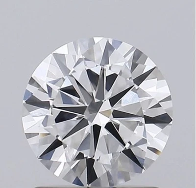 Round 1.1ct E VS1 IGI Lab Diamond LG705526645 Certified loose solitaire earrings - Image 1 of 4