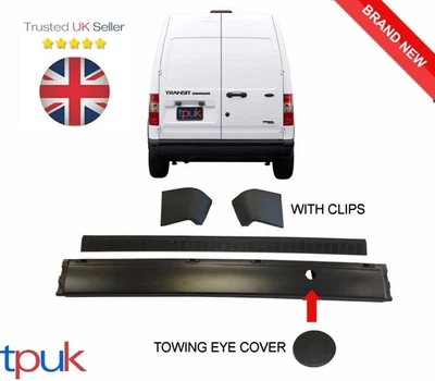 Ford Transit Connect Rear Bumper And Bumper Cover With End Caps 2002-2013 - Image 1 of 4