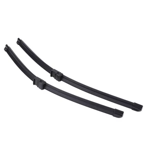 2 escobillas limpiaparabrisas delanteras de goma diseño flexible suave limpieza silenciosa SKPG - Imagen 1 de 13