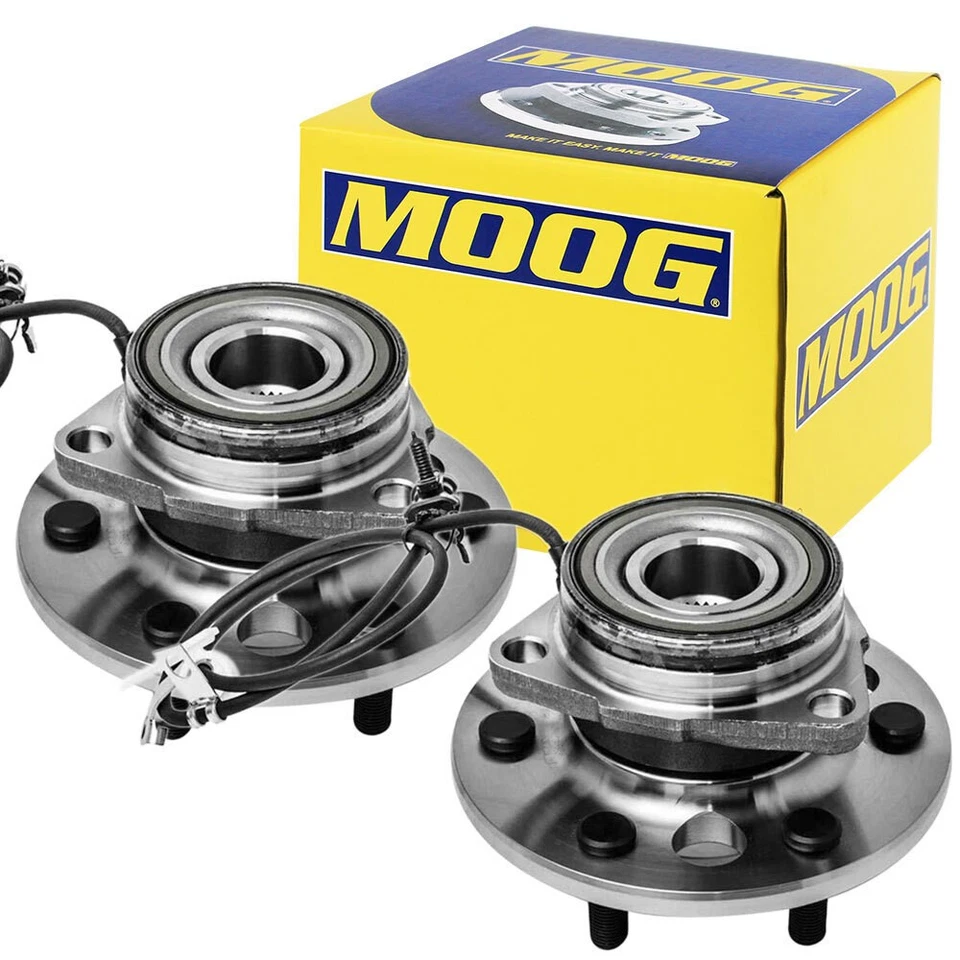 MOOG Pair Front Wheel Hub Bearing for 95-99 Chevy GMC K1500 Suburban Yukon 4x4 - Image 1 of 4
