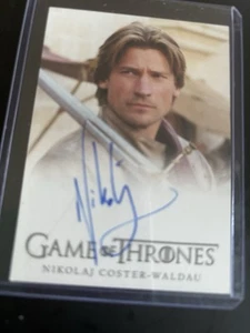 Nikolai Coster-waldau Games Of Thrones Autograph Card 2012 - Picture 1 of 2
