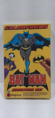 Batman Colorforms Adventure Set, DC Comics, Hecho en EE. UU., 1989 (SELLADO) Nuevo Foto 1 de 4