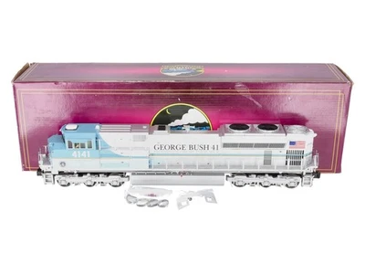 MTH 20-21155-1 George H. Bush Premier SD70ACe Diesel Engine w/PS 3.0 #4141 LN - Image 1 of 4