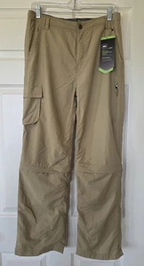 REI Sahara Convertible Pants Khaki Boys L (14-16) NWT - Picture 1 of 14